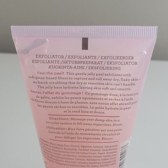Bliss Jelly Glow Peel Gentle Exfoliator with Fruit Enzymes 4 oz New & SEALED - Picture 5 of 7